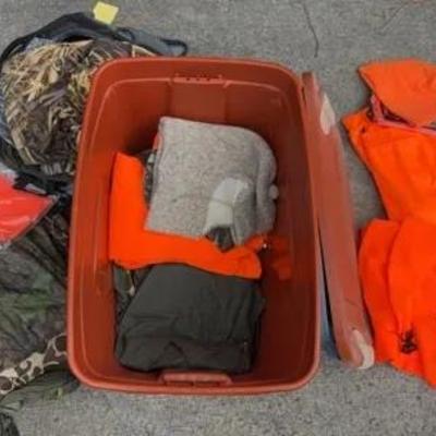 Large Camouflage Hunting Collection