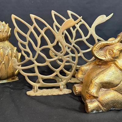 Brass Bookends (3)