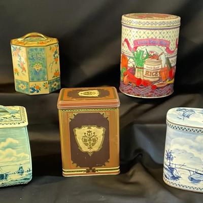 Vintage Tins: Uncle Ben’s, Naval Tin And More 