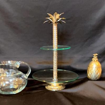 Pineapple Tiered Tray