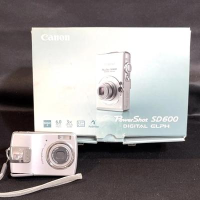 Pentax Optio  And Canon Power Shot Cameras