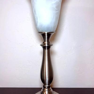 Nice Brushed Nickel Table Lamp I