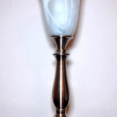 Nice Brushed Nickel Table Lamp II