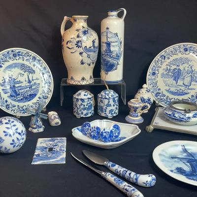 Blue And White! Plates, S&P, Pulls and MORE
