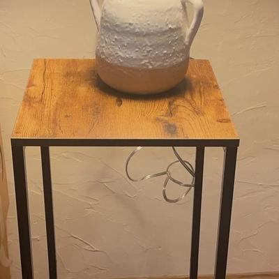 Lamp and table