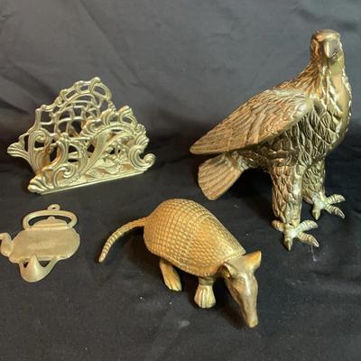 Brass Pieces! Armadillo, Eagle and More