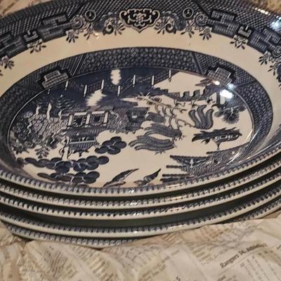 Huge Lotbof Vintage Dishes Including Churchill & More. 