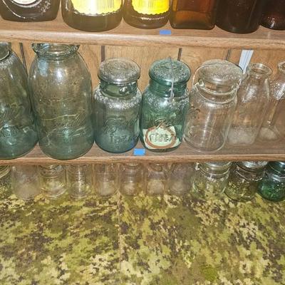 Vintage Mason & Milk Jar Collection