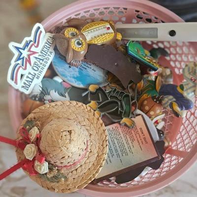 Vintage Refrigerator Magnets. Clowns, Souvenirs & More. 