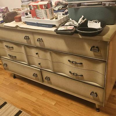 Bookshelf w/ Chest, Dresser, File Cabinet & Night Stands