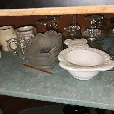 Glasses & Other Items Under Bar