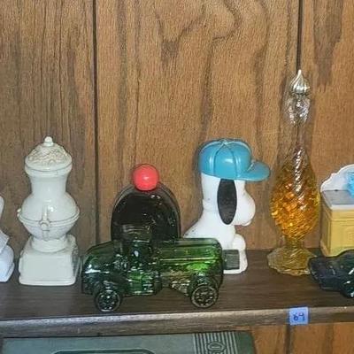 Large Group of Vintage Avon & Decorative Decanters
