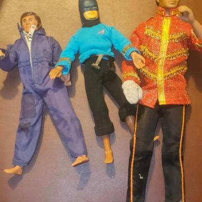 Vintage Action Figure Lot – Michael Jackson, Batman/Star Trek Crossover & 1970s Figure