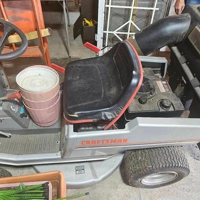Craftsman Mower Runs but Needs Battery 10hp/30" cut