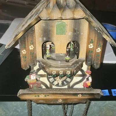 Vintage German Regula Black Forest Cuckoo Clock