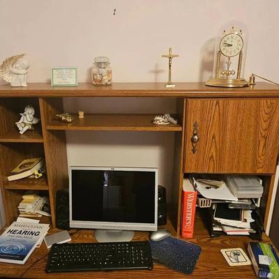 Computer w/ Printer, Chair, Desk. Everything on Desk Sold Separately. 