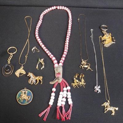 GS205 - Horses and Unicorn Costume Jewelry