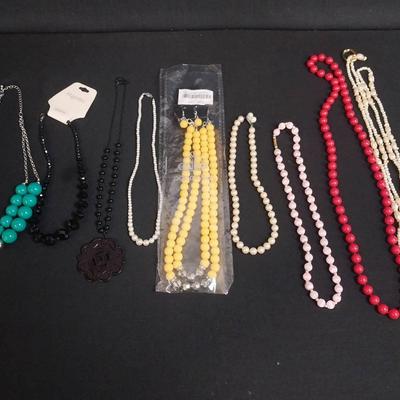 GS204 - Costume Colorful Beads Necklaces