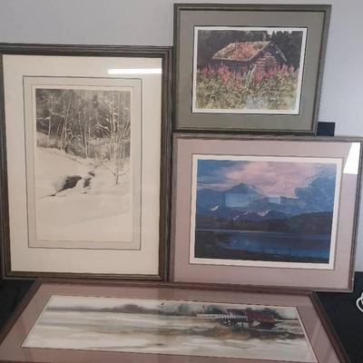 DMA205 - Nature Scene Prints