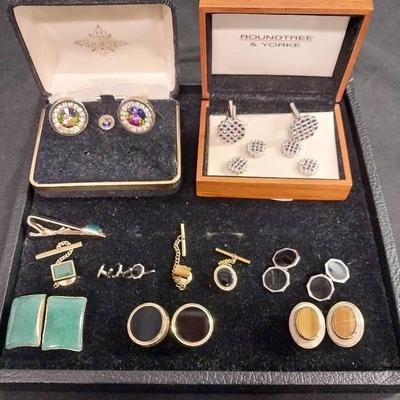 NB221 - Vintage Tie and Cuff Sets
