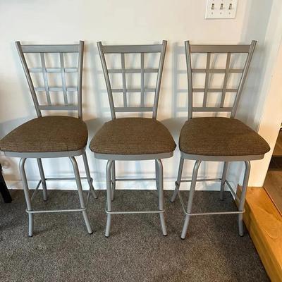 (3) Counter Stools 