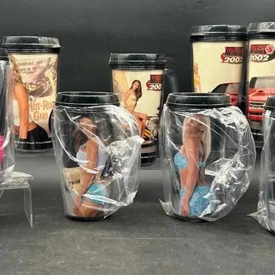 (8) 2000's Hot Rod Girl Cups