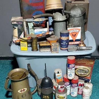 Vintage Automobile and Workshop Collectables 