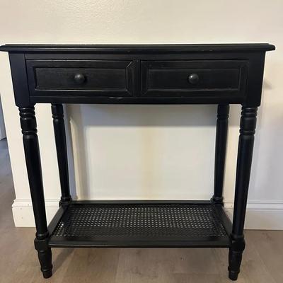 Small Black Console Table