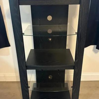 Modern Black Shelf 