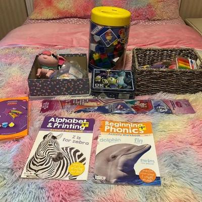 Assorted Kid's Toys and Mystery Bin