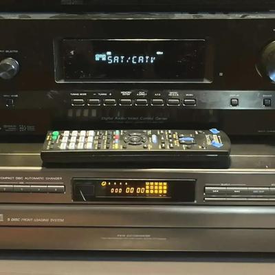 JVC XL-F207TN CD Player and Sony AV Receiver STR-DH520