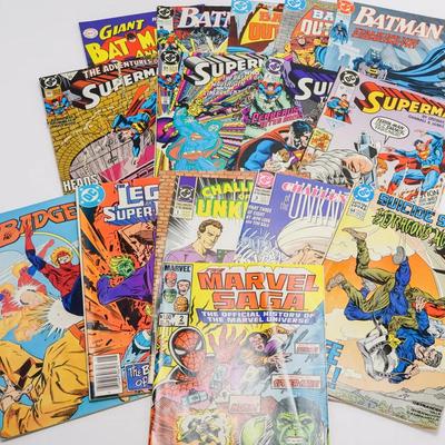 1980s & 1990s DC & Marvel Comics: Batman, Superman, Challengers
