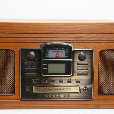 Unused Crosley CR245 CD Recorder, Turntable & Radio Combo