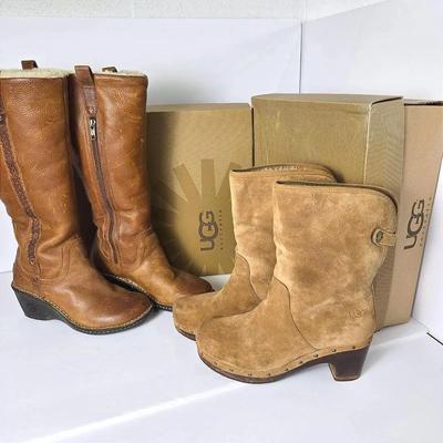 Women’s UGG Shoes – Size 7, Oregon (1008214) & Lynnea (1955), in Original Boxes