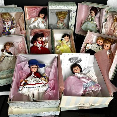 Vintage & Modern Madame Alexander Dolls - 8”, Lot 1