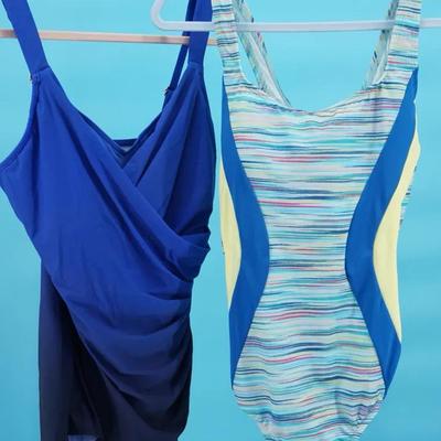 Lands’ End Swimsuits- Size 14D- With SPF 50 Coverage 