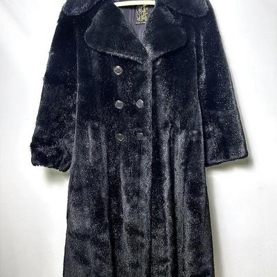 Jean Louis De Paris Vintage Faux Fur Coat - Size S/M