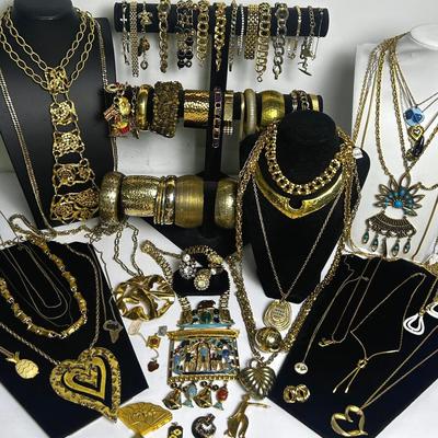 Costume Jewelry (Gold-Tone) - Necklaces, Rings & More