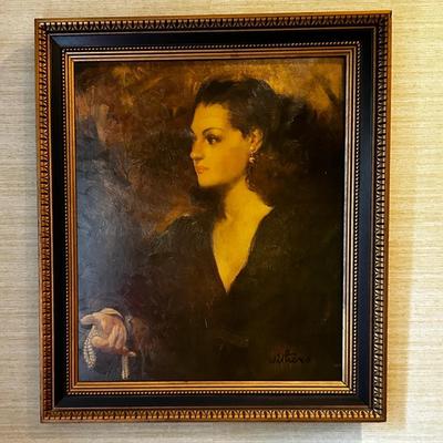 Enhanced Portrait Print - Framed 29x25”