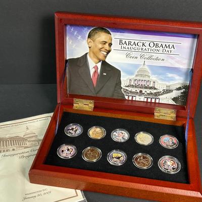 Barack Obama Inaugural Coin Collection