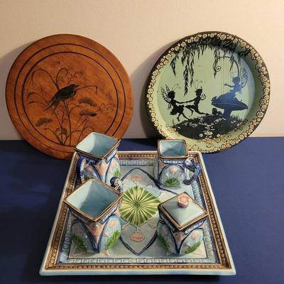 Tea Set With Platter And More