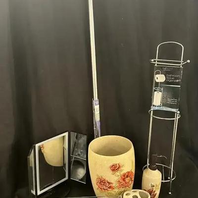 Mixed Lot of Bathroom Accessories and Home Decor