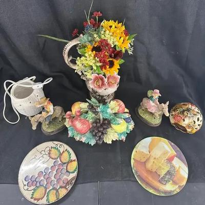 Assorted Home Decor Lot