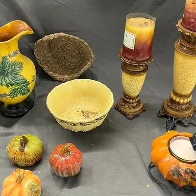 Fall Harvest & Autumn Decor Lot 