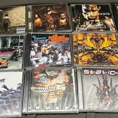 Metal and Rock CDs - Slipknot, Ozzy Osbourne, In Flames, and More