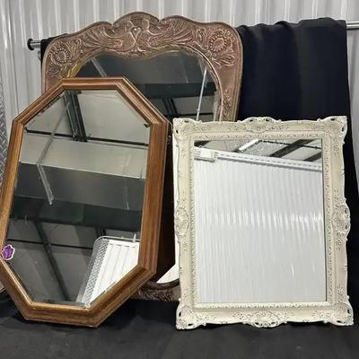 3 Decorative Mirrors and Frames