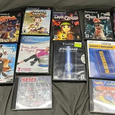 Mixed Lot of Video Games - PlayStation 2, PC, Sega Dreamcast, and More