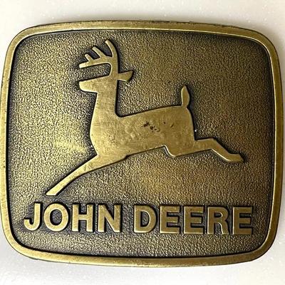 Vintage 1981 John Deere Buckle