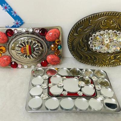 Custom Made Buckles by Claudia Gray
