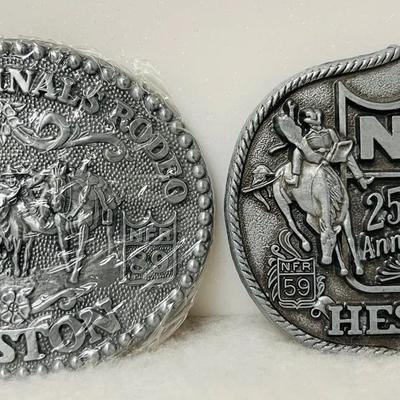 Vintage “NFR Hesston” Buckles